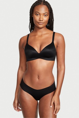 Victoria's Secret Bare Smooth Lightly Gefütterte Non Wired Full Cup Bra Schwarz | 256780TCU