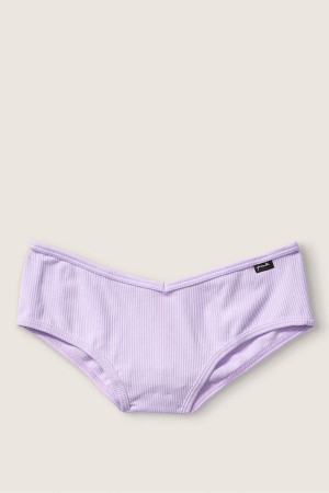 Victoria's Secret Baumwoll Cheeky Knickers Lila | 580416AYT