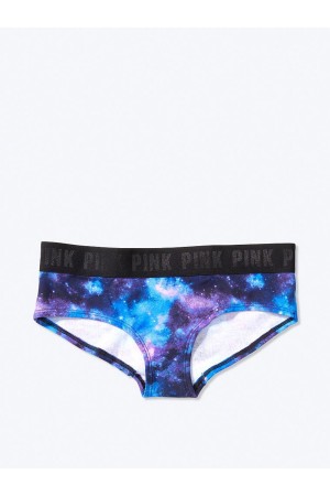 Victoria's Secret Baumwoll Logo Hipster Knickers Galaxy Print | 839546OZR