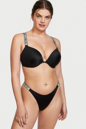 Victoria's Secret Bikini Top Schwarz | 763218OUR