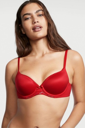 Victoria's Secret Body by Victoria Smooth Lightly Gefütterte Demi Bra Rot | 628510UIE