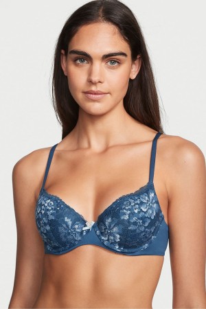 Victoria's Secret Body by Victoria Spitze Lightly Gefütterte Demi Bra Blau | 610257ALO