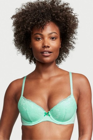 Victoria's Secret Body by Victoria Spitze Lightly Gefütterte Full Cup Bra Mintfarben Grün | 985243EWH