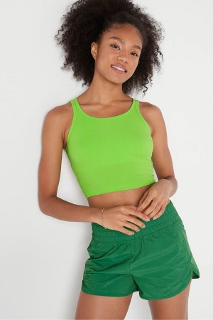 Victoria's Secret Crop Tank Top Grün | 034952VUJ