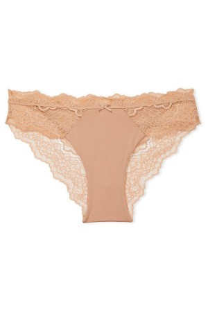 Victoria's Secret Dream Angels Spitze Trim Cheekini Knickers Rosa | 312756MYW