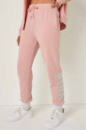 Victoria's Secret Fleece Lounge Jogger Rosa | 730584OYZ