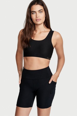 Victoria's Secret High Taille Cycling Kurzes Schwarz | 260193YFZ