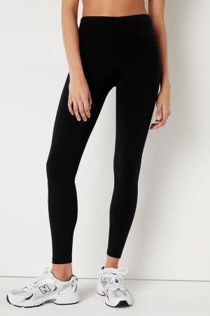 Victoria's Secret High Taille Full Length Legging Schwarz | 273690DIR