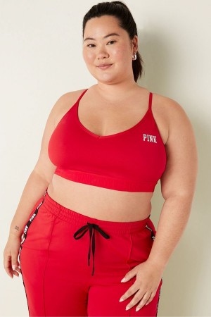 Victoria's Secret Lightly Gefütterte Low Impact Sports Bra Rot | 015279YGE