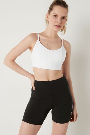 Victoria's Secret Lightly Gefütterte Scoop Sports Bra Weiß | 861079TXD