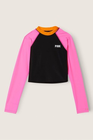 Victoria's Secret Long Sleeve Rash Guard Rosa | 476082NOB