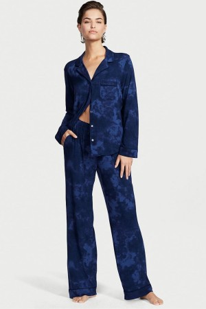 Victoria's Secret Modal Long Pyjamas Grau | 812630XMP