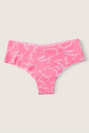 Victoria's Secret No-Show No Show Cheeky Knickers Rosa Rosa | 397518EVZ