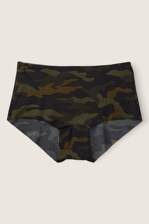 Victoria's Secret No-Show No Show Kurzes Knickers Camouflage Grün | 847605AEF