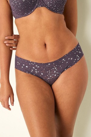 Victoria's Secret No-Show No Show Soft Spitze Cheekster Knickers Lila | 014693DKG