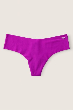 Victoria's Secret No-Show No Show Tanga Knickers Blau | 215764ZFI