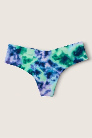 Victoria's Secret No-Show No Show Tanga Knickers Ensign Galaxy Tie Dye | 312648POZ