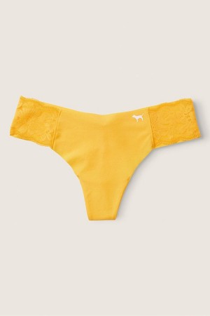 Victoria's Secret No-Show No Show Tanga Knickers Gelb | 246780PDB