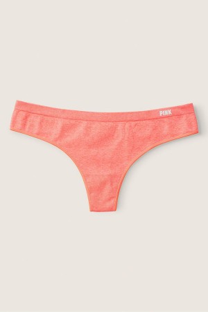 Victoria's Secret No-Show No Show Tanga Knickers Koralle Orange | 238506QLE