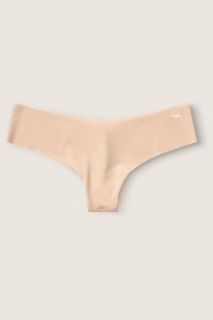 Victoria's Secret No-Show No Show Tanga Knickers Beige | 549213HGO