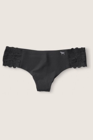 Victoria's Secret No-Show No Show Tanga Knickers Schwarz | 987356BWG