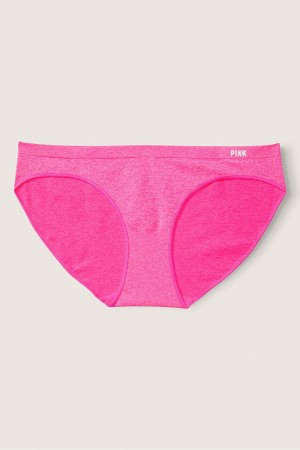 Victoria's Secret No-Show Seamless Bikini Knickers Rosa | 430691OJS