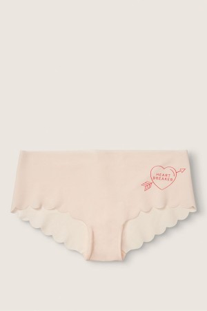 Victoria's Secret No Show Hipster Knickers Beige | 980576TXC