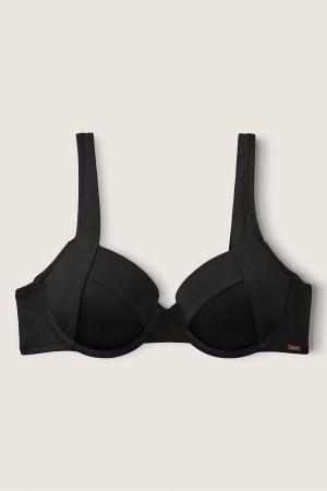 Victoria's Secret Push Up Bikini Top Schwarz | 401835FQB