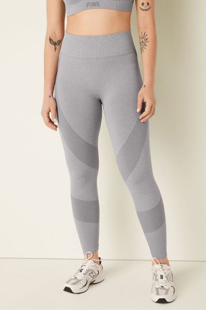 Victoria's Secret Seamless High Taille Legging Grau | 509142KMN