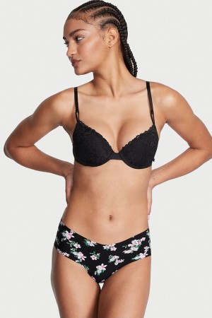 Victoria's Secret Sexy Illusions by Victorias Secret No Show Cheeky Knickers Schwarz | 872109WZP