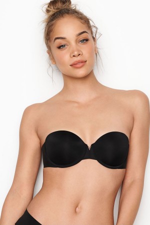 Victoria's Secret Sexy Illusions by Victorias Secret Smooth Multiway Strapless Bra Schwarz | 690841YLF