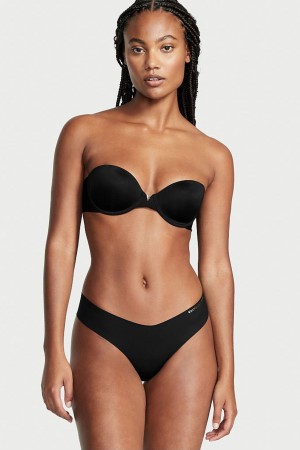 Victoria's Secret Sexy Illusions by Victorias Secret Smooth Lightly Gefütterte Multiway Strapless Bra Schwarz | 805329IVS