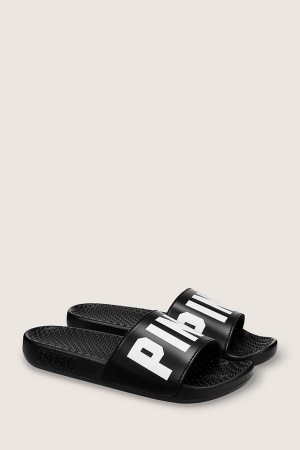 Victoria's Secret Sliders Schwarz | 572169YEK