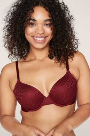 Victoria's Secret Spitze Lightly Gefütterte T-Shirt Bra Blau | 078623ZTB