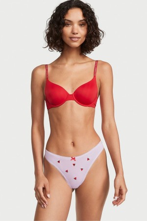 Victoria's Secret Stretch Baumwoll Baumwoll High Leg Tanga Knickers Perfume Watermelon | 857132QTD