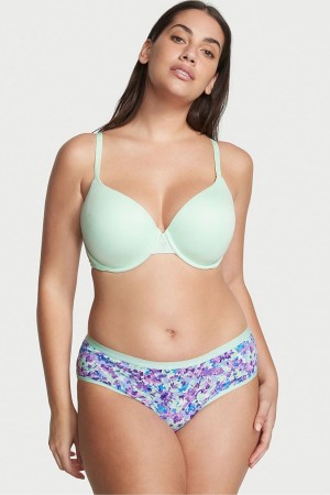 Victoria's Secret Stretch Baumwoll Stretch Baumwoll Hipster Knickers Mintfarben | 652097TKD