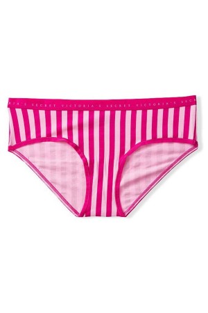 Victoria's Secret Stretch Baumwoll Stretch Baumwoll Hipster Knickers Streifen | 078954QBM