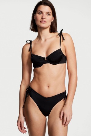 Victoria's Secret Swim Bikini Bottom Schwarz | 108675GRO