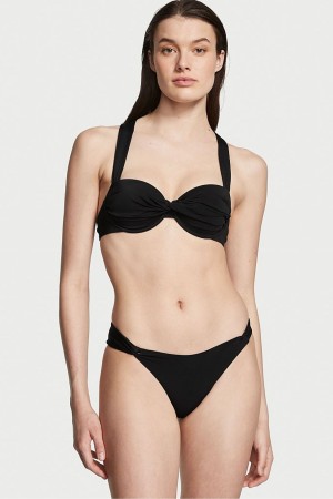 Victoria's Secret Swim Bikini Bottom Schwarz | 741392EJT