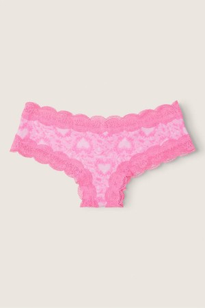 Victoria's Secret The Lacie Spitze Trim Cheeky Knickers Schwarz | 231794MBI