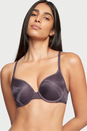 Victoria's Secret The T-Shirt Logo Riemen Bra Grau | 615830JBF