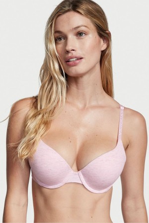 Victoria's Secret The T-Shirt Logo Riemen Bra Rosa | 850263RNV