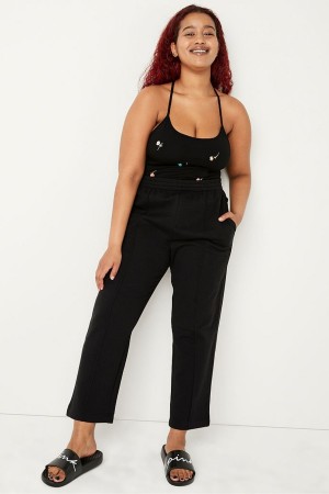 Victoria's Secret Track Ankle Jogger Schwarz | 915276ZDT