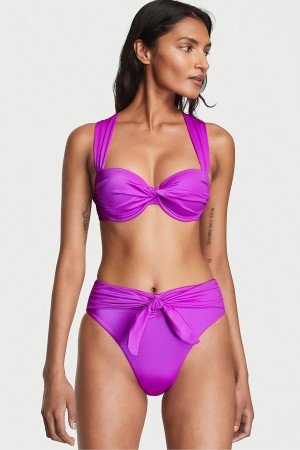 Victoria's Secret Twist Cheeky Bikini Bottom Lila | 435921CGS