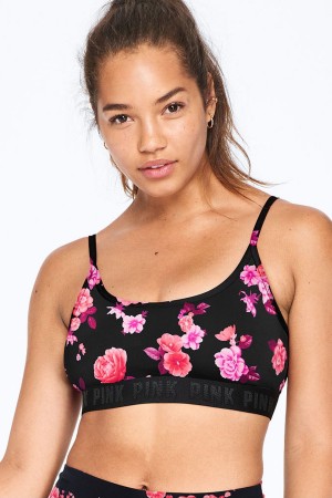 Victoria's Secret Ultimate Scoop Lightly Gefütterte Sports Bra Rosa | 852760YKG