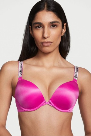 Victoria's Secret Very Sexy Shine Riemen Add 2 Cups Bombshell Bra Schwarz | 214930VIL