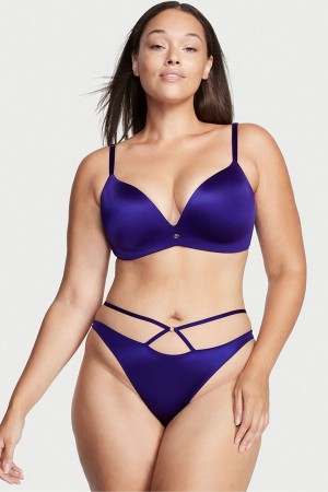 Victoria's Secret Very Sexy Smooth Non Wired Push Up Bra Blau | 078923PME