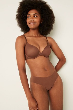 Victoria's Secret Wear Everywhere Smooth Lightly Gefütterte T-Shirt Bra Soft Cappuccino Nude | 368214BVS