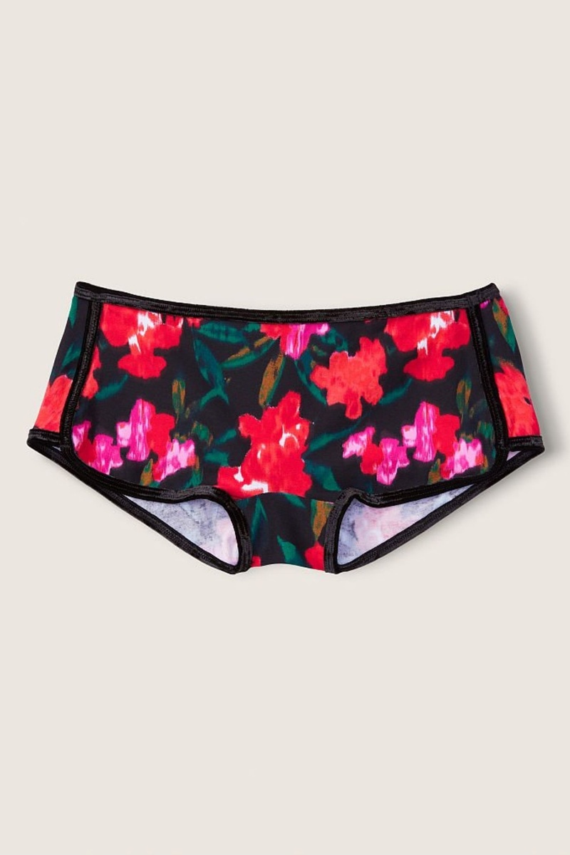 Victoria\'s Secret Baumwoll Kurzes Knicker Dahlia Script Logo | 983265JVC