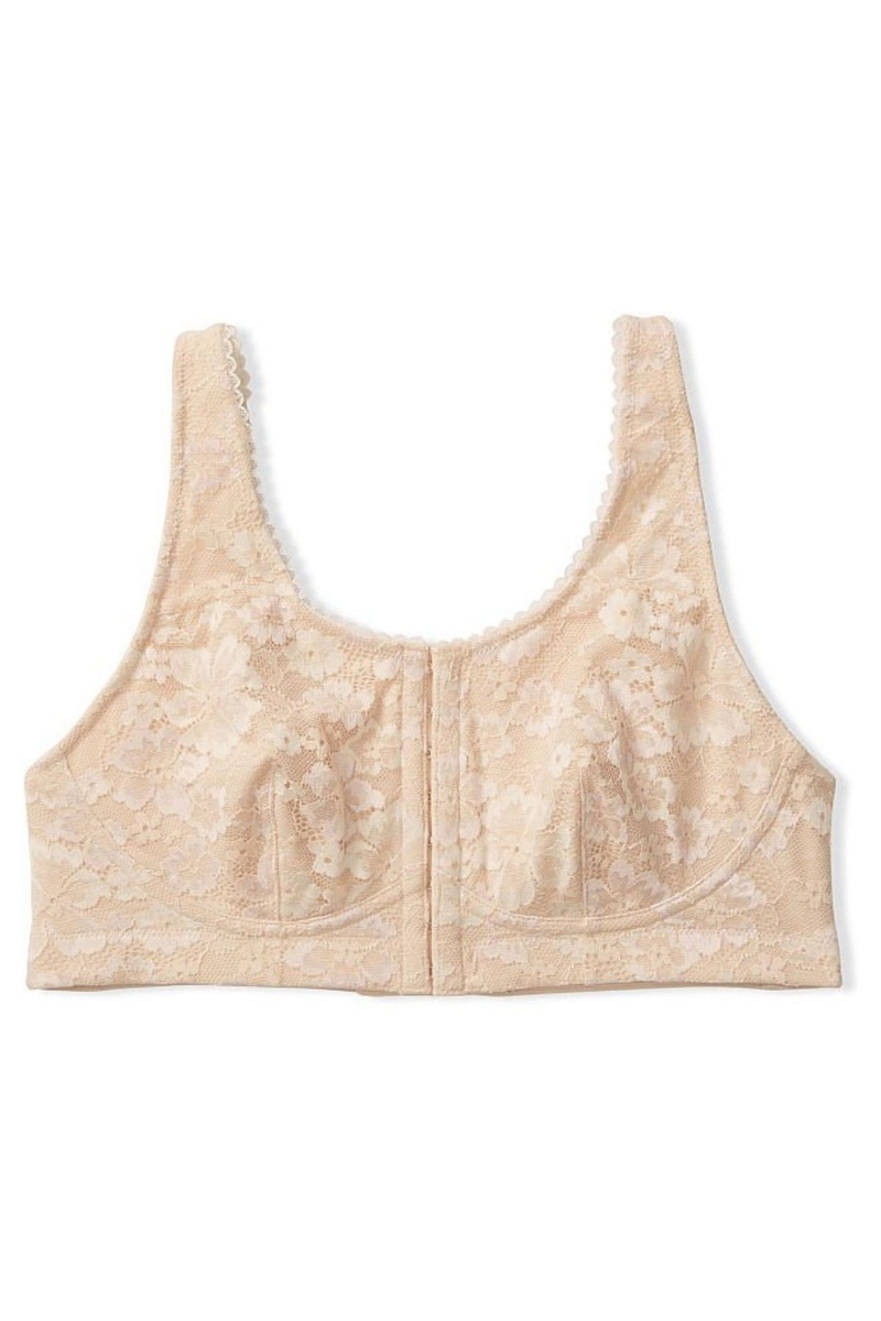 Victoria\'s Secret Body by Victoria Front Befestigung Non Wired Post Surgery Bra Champagne Nude | 896734CBH